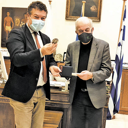 μνημόνιο συνεργασίας Δήμο Ηρακλείου, την Αναπτυξιακή Ηρακλείου και την Ύπατη Αρμοστεία του ΟΗΕ
