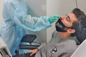 Τεστ Covid στο βόλεϊ του ΟΦΗ