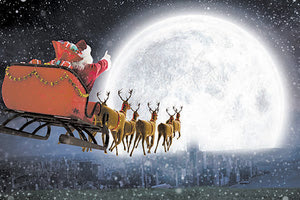 έλκηθρα του Αϊ Βασίλη