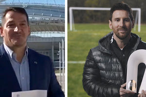 Ο Λιονέλ Μέσι ακολουθεί τον Πύρρο Δήμα και ανακηρύσσεται με τη σειρά του Champion for Peace, δηλαδή «Πρωταθλητής για την Ειρήνη» από τον Διεθνή Οργανισμό Peace and Sport!