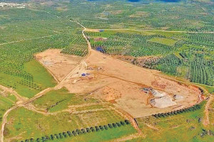 το νέο διεθνές αεροδρόμιο στο Καστέλλι