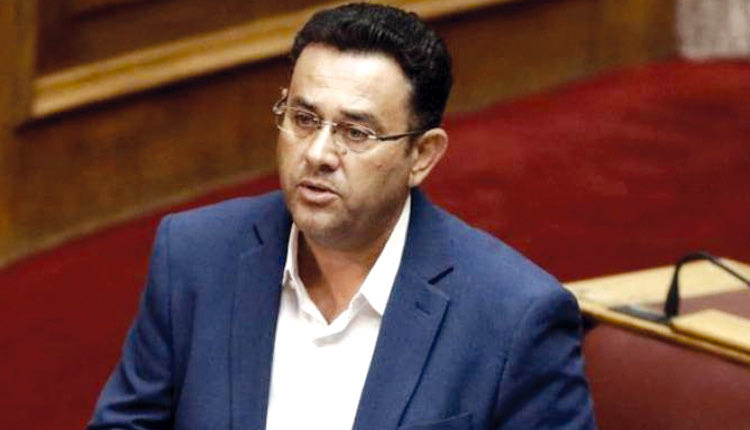 Ο βουλευτής του ΚΚΕ Μανώλης Συντυχάκης