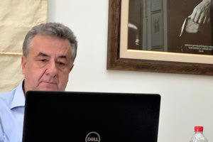 Ο περιφερειάρχης Κρήτης Σταύρος Αρναουτάκης