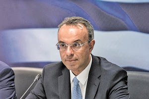 ο υπουργός Οικονομικών Χρήστος Σταϊκούρας