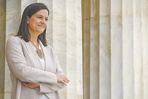 η υπουργός Παιδείας, κ. Νίκη Κεραμέως