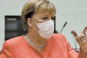 Μέρκελ: Τις επόμενες εβδομάδες η Γερμανία  θα εισέλθει στην πιο σκληρή φάση της πανδημίας