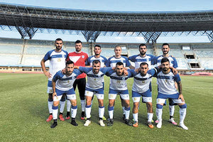 Ο Ηρόδοτος όπως παρατάχθηκε στο χθεσινό φιλικό με Εργοτέλη