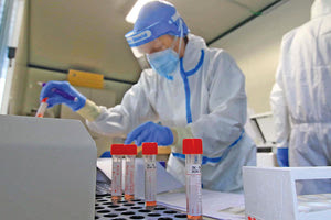 τεστ για κρούσματα κοροναϊού