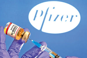 το εμβόλιο κατά της Covid-19 που αναπτύσσεται από τις Pfizer και Biontech