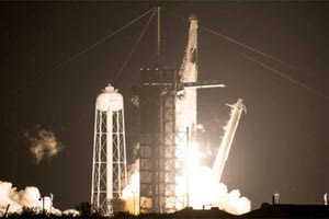 η εταιρεία Space X του Ίλον Μασκ και η Αμερικανική Διαστημική Υπηρεσία (NASA), με την επιτυχή εκτόξευση τεσσάρων αστροναυτών -τριών Αμερικανών και ενός Ιάπωνα- που έχουν ως προορισμό τον Διεθνή Διαστημικό Σταθμό (ΔΔΣ)