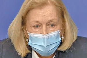 Η πρόεδρος της Εθνικής Επιτροπής Εμβολιασμών, κ. Μαρία Θεοδωρίδου