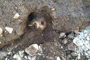 ένα κρανίο και ανθρώπινα οστά βρήκε αλλοδαπός στο νησάκι της Παλαιοσούδας στο Μαράθι Χανίων