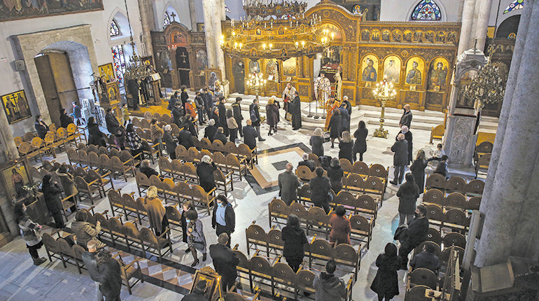 Εκκλησία της Κρήτης: Λειτουργίες τα Θεοφάνια, όπως Χριστούγεννα και Πρωτοχρονιά