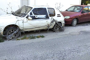 εγκαταλελειμμένα οχήματα