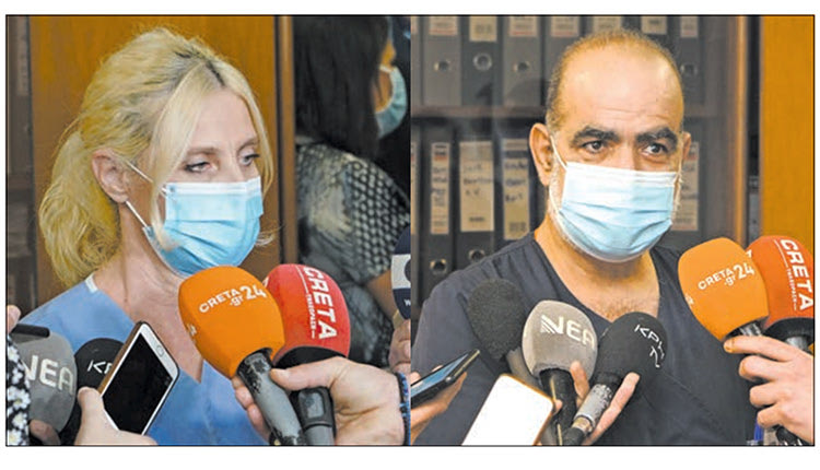 Δύο νοσηλευτές οι πρώτοι στους εμβολιασμούς κατά του κοροναϊού του ΠΑΓΝΗ