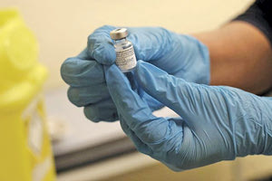 φιάλη εμβολίου κατά του κοροναϊού