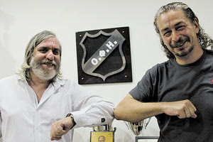 Ο Νίκος Κουνδουράκης με τον κ. Δανδάλη