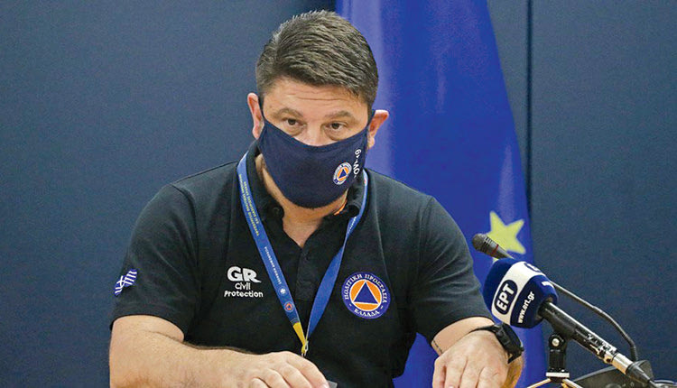 ο υφυπουργός Πολιτικής Προστασίας και Διαχείρισης Κρίσεων, Νίκος Χαρδαλιάς