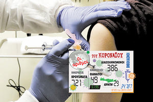 τα νέα κρούσματα 8/1/2021