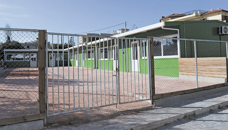 λυόμενες αίθουσες νηπιαγωγείου
