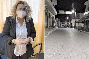 Στη Σητεία και το Παλαίκαστρο βρέθηκε το Σαββατοκύριακο η Λένα Μπορμπουδάκη