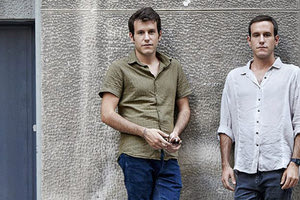 Ο Μιχάλης και ο Παντελής Καλογεράκη