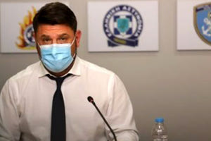 ο υφυπουργός Πολιτικής Προστασίας και Διαχείρισης Κρίσεων, Νίκος Χαρδαλιάς