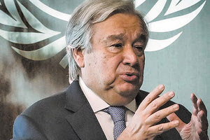 ΠΥΡΗΝΙΚΑ – Γκουτέρες: Ένα βήμα πριν τον όλεθρο η ανθρωπότητα