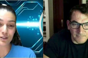 Ο Πύρρος Δήμας συμμετείχε στο σεμινάριο και συνομίλησε με την προπονήτρια του Πήγασου κ. Παρασκάκη