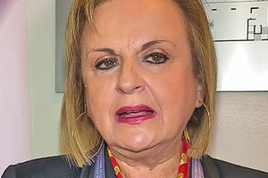 η πρόεδρος των ΕΙΝΑΠ Ματίνα Παγώνη