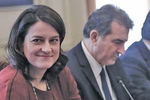 Η υπουργός Παιδείας, κ. Νίκη Κεραμέως