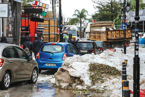 οι ζημιές από τα ακραία καιρικά φαινόμενα που προκάλεσαν ζημιές στην Κρήτη στις 10 Νοεμβρίου 2020