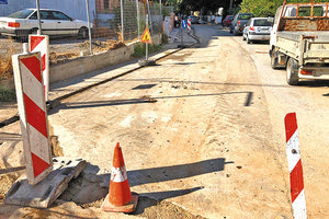 Συνεχίζονται οι εργασίες σε διάφορα σημεία της πόλης