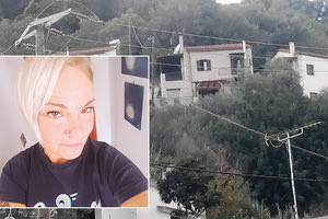 54χρονη Βασιλική Ζ. η οποία βρέθηκε δολοφονημένη στο σαλόνι του σπιτιού της στα Μεσκλά Χανίων