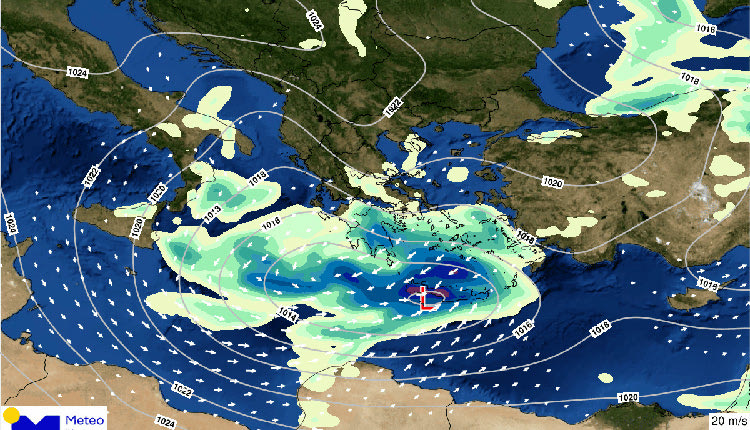 Τα «δόντια» του δείχνει από σήμερα στην Κρήτη ο «Λέανδρος»