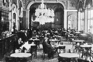 Το καφενείο του Ζαχαράτου το 1888