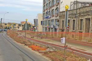 Αρχιεπισκόπου Μακαρίου - εργασίες ανάπλασης