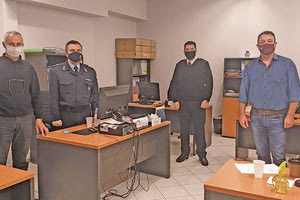 Από τη συνάντηση του προέδρου του ΕΚΗ με τους αξιωματικούς