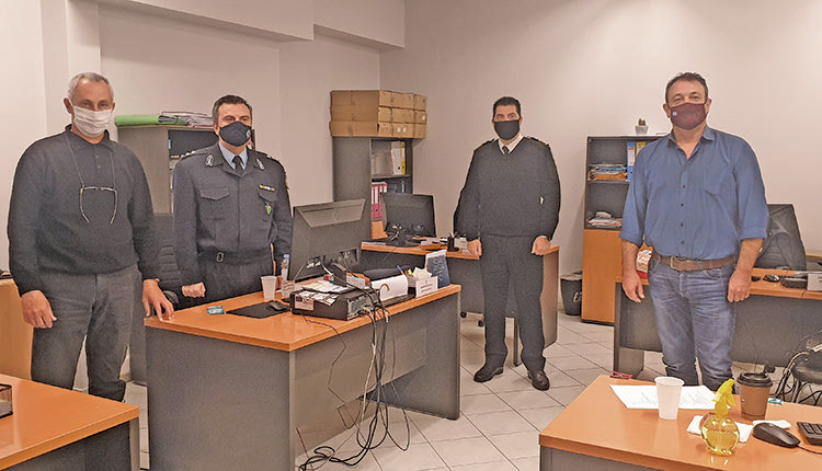 Από τη συνάντηση του προέδρου του ΕΚΗ με τους αξιωματικούς
