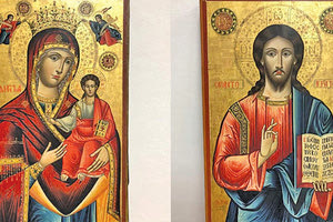 Δύο δεσποτικές εικόνες του Χριστού Παντοκράτορα και της Παναγίας Οδηγήτριας, των ετών 1735 και 1785 επιστρέφουν στην Ελλάδα