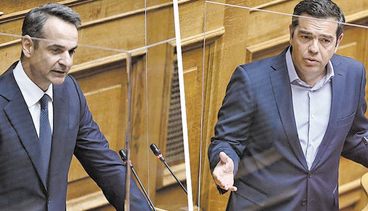 Κυριάκου Μητσοτάκη και Αλέξη Τσίπρα