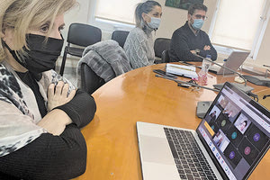 Τηλεδιάσκεψη για τη νέα Επιτροπή Εποπτείας της Δημοτικής Βιβλιοθήκης Μαλεβιζίου