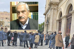 Πλήθος κόσμου στο ξόδι του Βενιζέλου Κάββαλου