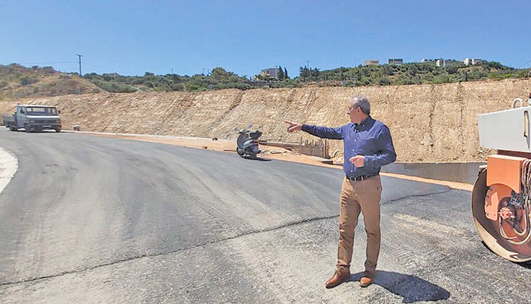 Σωκράτης Βαρδάκης για την υλοποίηση των κόμβων Αγίας Πελαγίας και Αχλάδας