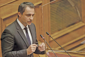 στην Βουλή ο βουλευτής ΝΔ Ηρακλείου κ. Μάξιμος Σενετάκης