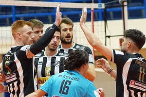 Οι παίκτες του ΟΦΗ βόλεϊ