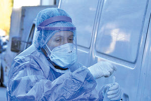 τεστ για κρούσματα κοροναϊού