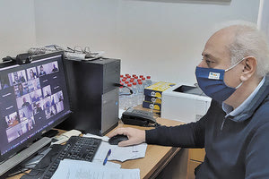 το Περιφερειακό Συμβούλιο με τηλεδιάσκεψη για το τεχνικό πρόγραμμα της Περιφέρειας