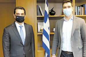 Διαβεβαιώσεις για το “Εξοικονομώ-αυτονομώ” έλαβε ο Μαρκογιαννάκης