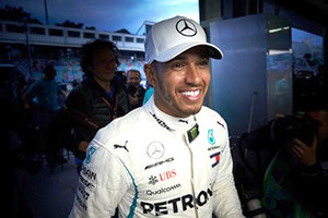 O Λιούις Χάμιλτον